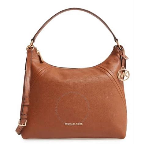 orange color michael kors aria pebble leather shoulder bag|Michael Kors Aria Pebble Leather Shoulder Bag .